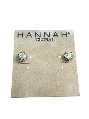 Hannah Global Crystal Stud Earrings